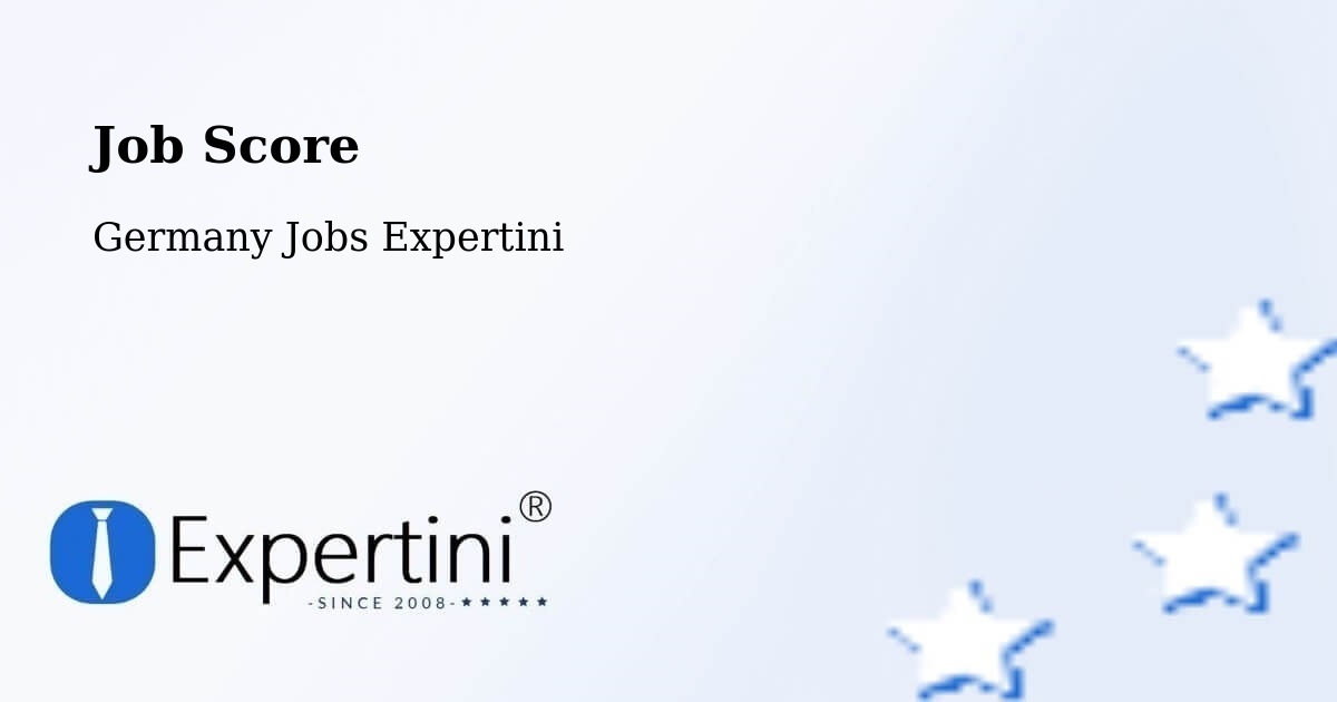 Job Score & Job Description Score Tool – Zeuthen - Germany Jobs Expertini